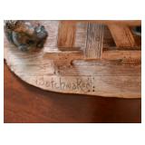 Highly Detailed Watchmaker Figurine, Signed & Dated