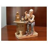 Porcelain Watchmaker Figurines