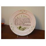 Belleek Irish Blessing Plate 