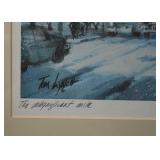 Framed Art Print Signed Tom Lynch ("The Magnificent Mile")
