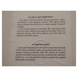 Framed Salvador Dali Etching ("El Cid")