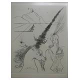 Framed Artwork / Drawing, Signed