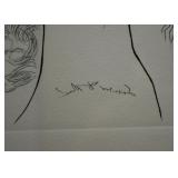 Framed Artwork / Drawing, Signed