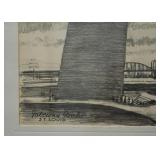 Framed St. Louis Arch Print