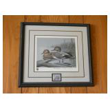 Framed Limited Edition Print with Postage Stamp (Signed & Numbered)