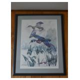 Framed Limited Edition Art Print (Ducks)