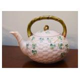Belleek Shamrock Teapot