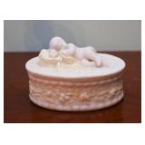 Belleek Trinket Box