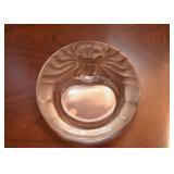 Lalique Lion Ashtray