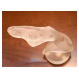 Lalique Nude Woman "Chrysis" Hood Ornament / Figurine