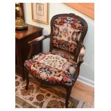 Antique Needlepoint Armchair