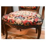 Antique Needlepoint Armchair