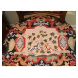 Antique Needlepoint Armchair