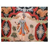 Antique Needlepoint Armchair