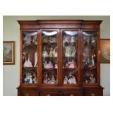 China Cabinet with Secretary