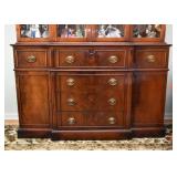 China Cabinet with Secretary