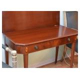 Mahogany Flip-Top Table