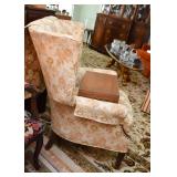 Vintage Armchair (Floral Upholstery)