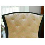 Pair of Elegant Vintage Tufted Armchairs 