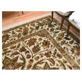 Huge 100% Virgin Wool Pile Indian Area Rug (12