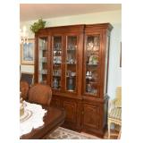 China Cabinet with Glass Shelves