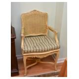 French Provincial Chair with Cane Back