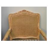 French Provincial Chair with Cane Back