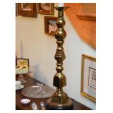 Tall Brass Table Lamp