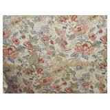 Asian Floral Upholstered Armchair