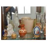Religious Statues, Figurines, Vases, Etc.