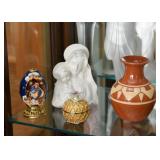 Religious Statues, Figurines, Vases, Etc.