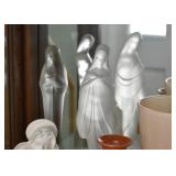 Glass Religious Statues