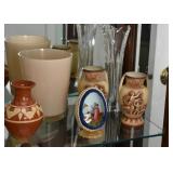 Vases, Religious Figures