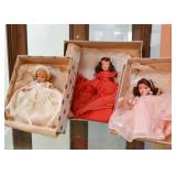 Vintage Nancy Ann Storybook Dolls (many with boxes)