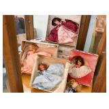 Vintage Nancy Ann Storybook Dolls (many with boxes)