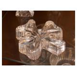 Waterford Crystal Shamrock Paperweight