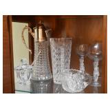 Crystal & Glassware - Vases, Serving Pieces, Stemware