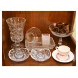 Crystal & Glassware - Vases, Dishes, Etc.