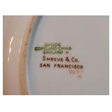 Spode Copeland China Plate with Sterling Silver Edge