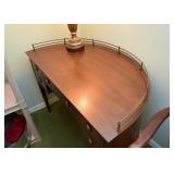 Vintage Half Circle Desk