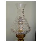 Waterford Crystal Hurricane Lamp