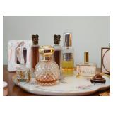 Perfumes, Colognes, Fragrances, Vanity Tray