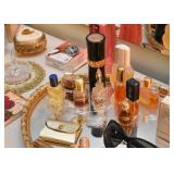 Vanity Tray, Perfumes, Etc.