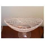 Waterford Crystal Oblong Pedestal Bowl
