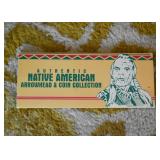 Native American Arrowhead & Coin Collection