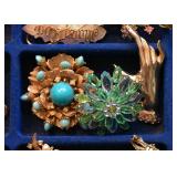 Costume Jewelry (Brooches)