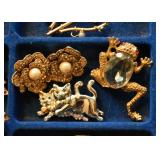 Costume Jewelry (Brooches)