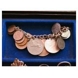 Vintage Coin Bracelet