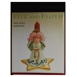 Fitz & Floyd Christmas Candle Holders