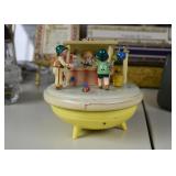 Vintage Wooden Music Box